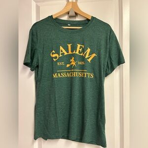 Green Salem Massachusetts T-Shirt